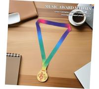 ibasenice Gold Metal Music Medal for Piano Violin Design Award Prize for Childrens Singing Dance Competitions Stylish Packaging for Music Events and Achievements