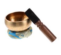 ibasenice Gradient Singing Bowl Tibetan Meditation Bowl Buddhist Decorative Yoga Zen for Buddhists