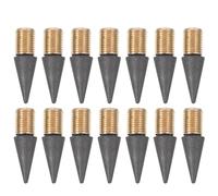ibasenice Graphite Nibs Reduce Sharpening Time Inkless Pencil Replacement Tips 20pcs Metal Material with Ink-free Design for Everlasting Pencils Suitable for School and Office Use