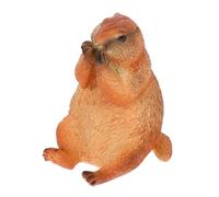 ibasenice Groundhog Decoration Lifelike Wildlife Model Educational Toy for Kids Room