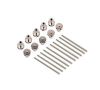 ibasenice Guitar Bass Mandolin Truss Rod Adjustment Tool Nuts Bars Chrome Plated Steel for Easy Guitar Maintenance