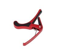 ibasenice Guitar Capo Metal Quick Release Red Sturdy Clip Capo with Sleek Modern Design for Guitar and Banjo and Professional Players