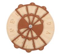 ibasenice Guitar Chord Wheel Music Theory Tool Compact Circle of Fifths Trainer for Beginners Adults with Precision Markings for Scales Progressions and Ear Training Educational Musical
