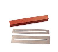 ibasenice Guitar Fret Wire Polishing Kit Fret Rocker Sanding Stone Fretboard Cleaning Diy Luthier Tool