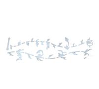 ibasenice Guitar Fretboard Fluency Tree Sticker Decals Easy Install Remove Guitar Decals
