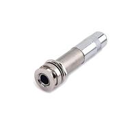 ibasenice Guitar Jack Socket Endpin Jack Short Threaded Bushing Sleeve Gt299 for Acoustic Electric Guitars Plug