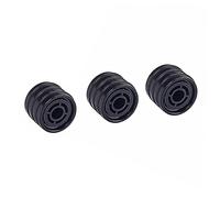 ibasenice Guitar Knobs Black 3pcs Control Knob Dome for Guitar Bass Accessory Replacement