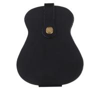 ibasenice Guitar Picks Storage Bag Capacity Pu Holder Slots for Easy Organization and Portable Guitar Pick Case for Musicians The Go