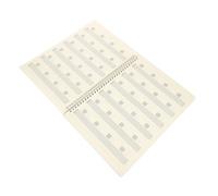 ibasenice Guitar Sheet Music Notebook A4 Six-line Tablature Music Practice Book for Beginner Guitarists Pp Cover Guitarist Supplies