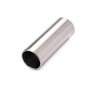 ibasenice Guitar Slide 60mm Chrome Bar for Acoustic Electric Guitar Steel String Slider Sturdy Finish Intonation Enhancer