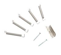 ibasenice Guitar Tremolo Springs Set Electric Guitar Tremolo Bridge Springs Lightweight and Easy to Install Stainless Steel Silver