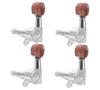 ibasenice Guitar Tuning Paddles Tuners Replacement Folk Ukulele Guitar Tuning Pegs Tuner Knobs Easy Install Acoustic Parts