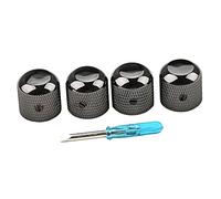 ibasenice Guitar Volume Knobs Black Rotary Control Potentiometer Knobs for Electric Guitar Volume Control Accessories