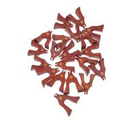 ibasenice Guzheng Bridges in Light Brown for Old String Bridges 21 Pcs Replacement Multi-purpose Installation Accessories Synthetic Material Suitable for Guzheng Players Beginners