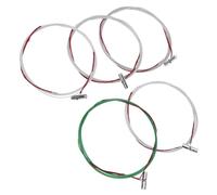 ibasenice Guzheng Replacement Strings and Metal 10pcs B Type 6-10 Strings Pack Extraordinary Tones Sturdy Design for Chinese Guzheng Musical Instrument Accessories