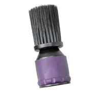 ibasenice Hairdressing Brush Hair Dryer Accessory for Cleaning Broken Hair with Soft Abs Bristles Purple Easy to Install for Professional Salon and Barber Tool