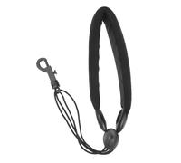 ibasenice Halterneck Saxophone Strap Padded Adjustable Comfortable Saxophone Shoulder Belt Black