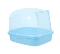 ibasenice Hamster Bath Container Sand Bath for Hamster Chinchilla Small Pets Animals Tub Box