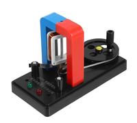 ibasenice Hand Cranked Dc Electric Generator for School Science Experiments DIY Dynamo Laboratory Apparatus for Physics Teaching and Educational Robotics Kits