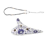 ibasenice Hand Painted Porcelain Flute Ocarina Wind Instrument Beginner Practice Ocarina for Boy Girl Music Gifts for for for for Boys and Girls