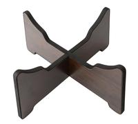 ibasenice Hand Pan Drum Stand Wooden Tongue Drum Bracket Easy Installation Stable Display for Meditation and Practice Sessions