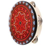 ibasenice Hand Shaker Boy Girl's Tambourine Handheld Drum for Music Lessons Educational Toy