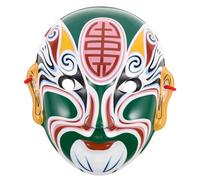 ibasenice Handcrafted Chinese Face Changing Mask for Halloween Cosplay Traditional Theatrical Costume Accessory Decorative Cultural Mask for Party Supplies and Festival Events