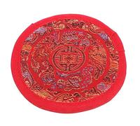 ibasenice Handmade Singing Bowl Mat Meditation Bowl Cushion for Buddhist Ritual Instruments