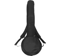 ibasenice Hard Portable Storage Tote Long Neck Banjo Gig Bag Guitar Shockproof Strap Bean Cloth Backpack Banjo Cotton Backpack Music De Oxford Cloth Car Travel
