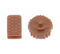 ibasenice Hearing Aid Volume Switch Replacement, Plastic Control Knob with Smooth Adjustment and Enhanced Stability, Suitable for Seniors During Outdoor Activities and Traveling, Size