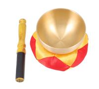 ibasenice Heart Chakra Singing Bowl Yoga Meditation Bowl Tibetan Sound for Relaxation Stress Relief