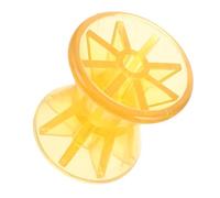 ibasenice Heavy Duty Boat Trailer Roller with Shock-resistant Yellow PVC Keel Wheel for Smooth Launching and Precise Keel Alignment Caster Wheel for Kayaks Yachts and Pontoons