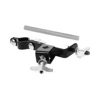ibasenice Heavy Duty Drum Set Cymbal Stand Clip Break Resistant Drum Mount Cymbal Extension Bracket