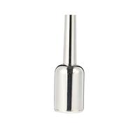 ibasenice Heavy Type Trumpet Mouthpiece Silver Plated Model Elegant Sound for Professionals and Beginners Smooth for Comfort and Easy Cleaning