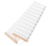 ibasenice Height Growth Chart Hanging Height Ruler for Babies Portable Fabric Growth Wall Chart Removable Measurement Ruler Nursery Room Décor