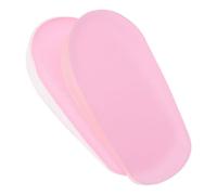 ibasenice Height Increase Insole PU Heel Insert Comfortable Non-Slip Self-Adhesive Invisible Half Pads for Daily Wear Boosting Height by 2.5Cm with Gel Cushion Support