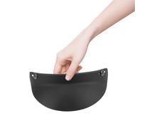 ibasenice Helmet Rain Visor Classic Helmet Visor PC Material Detachable Easy to Install Fitting Shape Retro Style Unisex Outdoor Mountaineering Bike Use