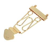 ibasenice High-end Chrome Guitar Tailpiece Pattern Jazz Bridge Tailpiece String Guitar