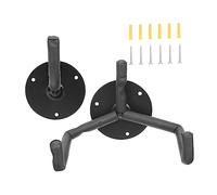 ibasenice Horizontal Guitar Wall Mount Guitar Wall-mounted Hanger Ukulele Hanger Display Rack for Storing and Ukuleles The Wall Made of Material for Home Studio Use