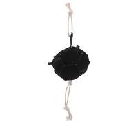 ibasenice Horse Treat Ball Interactive Slow Feeder for Barn Animals | Fabric Build, Black Finish, Pasture and Stall Use, Boredom Breaker for Horses and Bonding