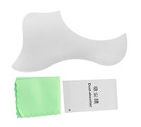 ibasenice Hummingbird Shape Guitar Pickguard Stickers Self Adhesive Scratch Guard Plate for Acoustic Folk Guitars