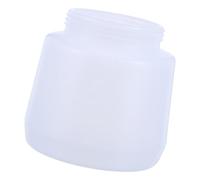 ibasenice Hvlp Paint Sprayer Cup 1 Liter Plastic Replacement Container | Fast Colour Changes, Wear Resistant Build, White Finish, for Furniture Refinishers and Workshop Use