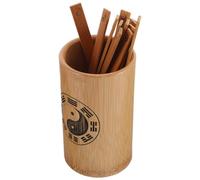 ibasenice I Ching Divination Kit with 12 Bamboo Sticks and Cylindrical Bucket - Traditional Chinese Fortune Telling Tool for Feng Shui Learning and Accurate Luck Prediction