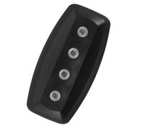 ibasenice Inflatable Dinghy Foot Strap Plate Boat Footrest Anchor Bracket Pvc Black UV Resistant for Kayak and Dinghy