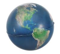 ibasenice Inflatable Earth Model Solar System Educational Toy Squeeze Ball for Boy Girl Soft Squishy Mini Planet Decor