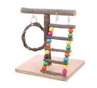 ibasenice Interactive Bird Playground Parrot Stand with Perch Platform for Pets Bird Training Decorative Chic Design to Reduce Stress and Engage Your Parrot