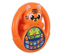 ibasenice Interactive Steering Wheel for Simulated Driving Experience with Early Learning Functions Motor Skill Development Suitable for Strollers Educational Play