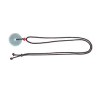 ibasenice Jade Jewelry Lucky Amulet Retro Antique Style Jade and Polyester Versatile Design Smooth Texture Necklace for Women Adult Formal Occasions Birthday