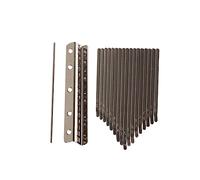 ibasenice Kalimba Keys 17-note Thumb Piano Steel Keys with Scale Markings for Kalimba Instrument Parts and Thumb Piano Accessories Suitable for Music Makers and Beginners