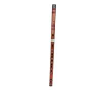 ibasenice Key Bamboo Flute Traditional Chinese Musical Instrument for Beginners Lightweight Small Piccolo with Accessories Portable Gift